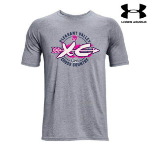 PV Girls CC Under Armour Athletics soft cotton blend T-shirt Men-Steel Grey (M is out of stock)