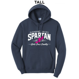 PV Girls CC TALL Classic Pullover Hooded Sweatshirt – Navy