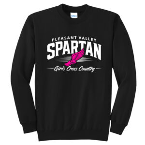 PV Girls CC Unisex Fleece Crewneck Sweatshirt-Black