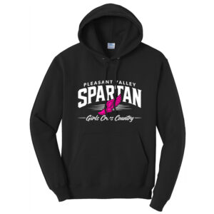 PV Girls CC Unisex Fleece Hooded sweatshirt-Black