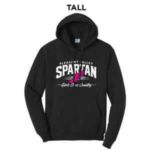 PV Girls CC Tall Fleece Hooded Sweatshirt-Black