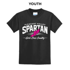 PV Girls CC Youth Short Sleeve Tee-Black