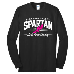 PV Girls CC Unisex Cotton Long Sleeve Tee-Black