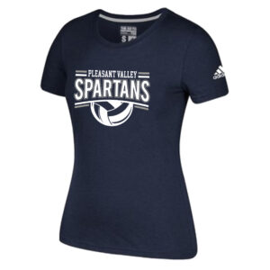 PV Volleyball Adidas Go To Performance Women’s Short Sleeve Tee – CollegiateNavy (2x)