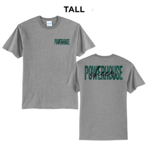 Powerhouse Cheer Tall Short Sleeve Tee-Athletic Heather
