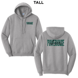 Powerhouse Cheer Tall Fleece Hooded Sweatshirt-Athletic Heather
