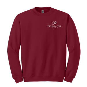 Plymouth Place Unisex Crewneck Sweatshirt – Cardinal