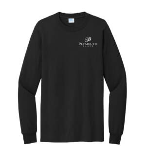 Plymouth Place Unisex Long Sleeve Essential T Shirt – JetBlack