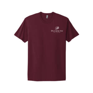 Plymouth Place Next Level Unisex Premium Fitted Short Sleeve – Maroon