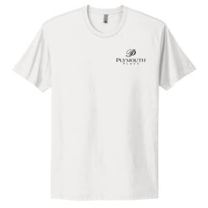 Plymouth Place Next Level Unisex Premium Fitted Short Sleeve – White