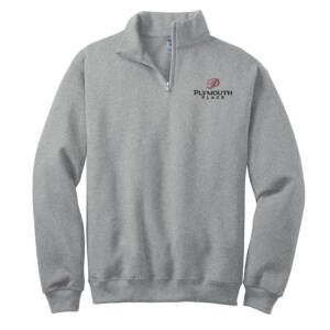 Plymouth Place JERZEES Nublend Unisex Cadet Collar Sweatshirt – Oxford