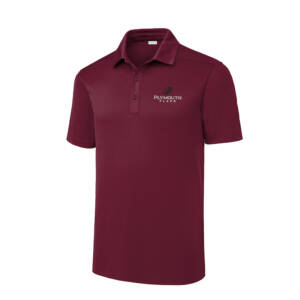Plymouth Place Sport Tek  Men  Posi UV Pro Polo – CARDINAL