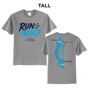 QC Half Marathon Tall Short Sleeve Tee-Athletic Heather