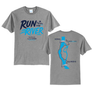 QC Half Marathon Unisex Short Sleeve Tee-Athletic Heather