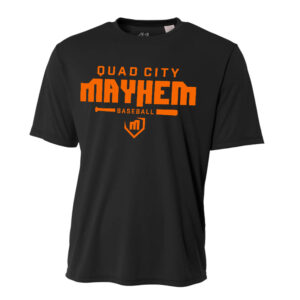 QC Mayhem BB Adult Cooling Performance Tshirt -Black