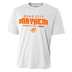 QC Mayhem BB Adult Cooling Performance Tshirt-White