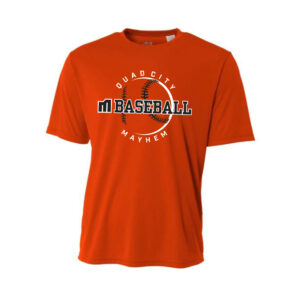 QC Mayhem BB Adult Cooling Performance Tshirt-Orange