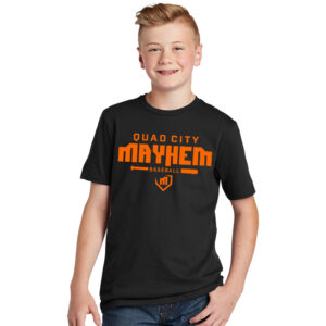 QC Mayhem BB Youth Premium Short Sleeve Tee-Black