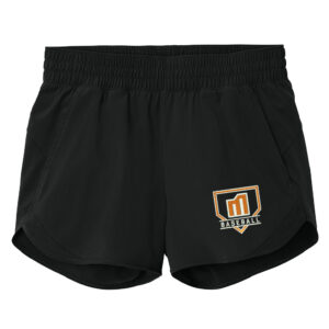 QC Mayhem BB Sport-Tek Women’s Repeat Swift Short-Black