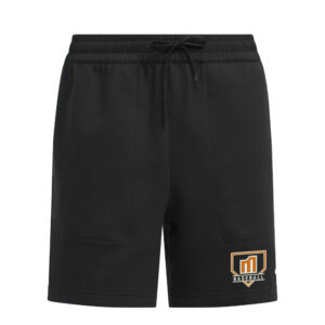 QC Mayhem BB Adidas Dugout Batting Practice Shorts (3 pocket) BLACK (2xs, S, 4X)