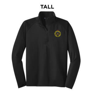 RI Arsenal TALL Sport-Wick Stretch 1/2 Zip Pullover Men Tall-Black