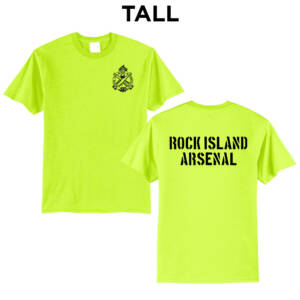 RI Arsenal  Tall Core Blend T Shirts -Safety green