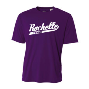 Rochelle Tennis Adult Cooling Performance Tshirt -Purple
