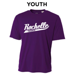 Rochelle Tennis YOUTH Cooling Performance Tshirt-Purple