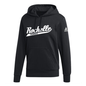 Rochelle Tennis Adidas Fleece Hooded Sweatshirt Unisex-Black