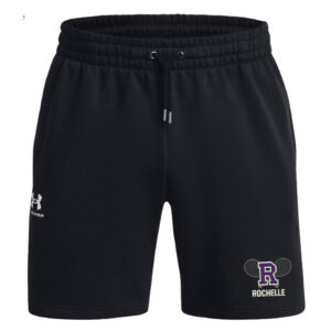 Rochelle Tennis Under Armour UA ICON 7.5″ Fleece Shorts-Black
