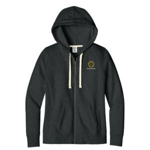 RIA Garrison District Women’s Re-Fleece Full-Zip Hoodie -Charcoal Heather