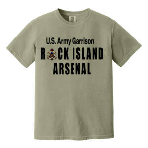RIA Garrison Unisex Comfort Colors Pigment Dyed Short Sleeve Shirt-Sandstone