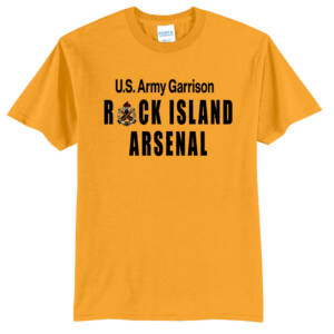RIA Garrison Unisex Short Sleeve Tee-Gold