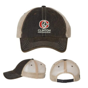 Clinton Marching Band LEGACY Old Favorite Trucker Cap – BlackKhaki
