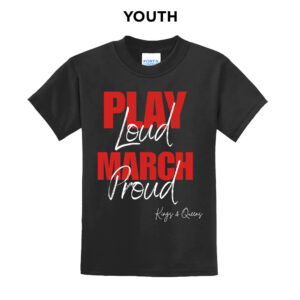 Clinton Marching Band Youth Short Sleeve Tee – JetBlack
