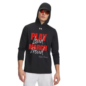 Clinton Marching Band Under Armour Mens Team Vanish Performance Hoodie – Black