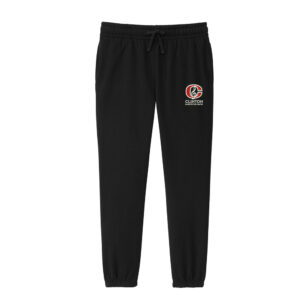 Clinton Marching Band District Women’s V.I.T. Fleece Sweatpant – Black