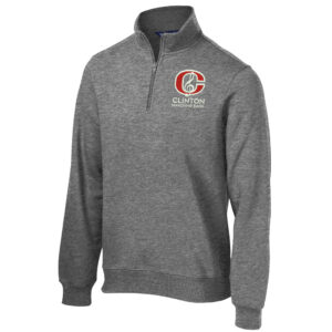 Clinton Marching Band Sport Tek 1/4 Zip Sweatshirt – VintageHeather