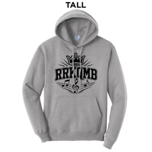 Clinton Marching Band TALL Classic Pullover Hooded Sweatshirt – AthleticHeatherGrey