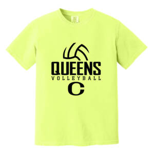 River Queens VB UnisexComfort Colors Pigment Dyed Short Sleeve Shirt – Neon Lemon