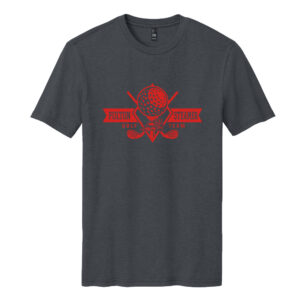 Steamer Golf Unisex Premium Short Sleeve Tee-Charcoal