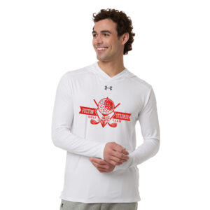 Steamer Golf Under Armour Mens Team Vanish Performance Hoodie-White
