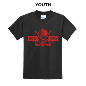 Steamer Golf Youth Short Sleeve Tee – JetBlack