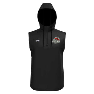 Steamer Golf Under Armour UA MOTIVATE PIN sleeveless hoodie Black