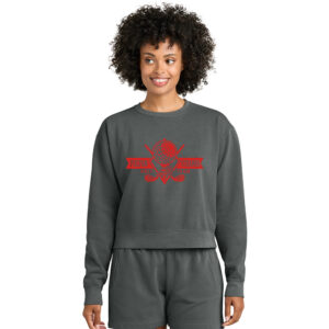 Steamer Golf Comfort Colors Women’s Mid Length Crewneck Sweatshirt – Pepper