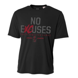 SH Cross Country Adult Cooling Performance Tshirt – Black