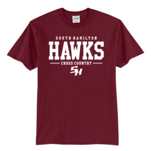 SH Cross Country Unisex Short Sleeve Tee – cardinal