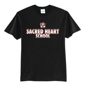 Sacred Heart Elem Unisex Short Sleeve Tee-Black