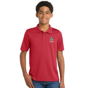 Sacred Heart Elem Sport-Tek PosiCharge RacerMesh Polo YOUTH-Red