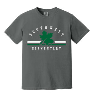 Southwest Elementary Comfort Colors Pigment Dyed Short Sleeve Shirt – Pepper
